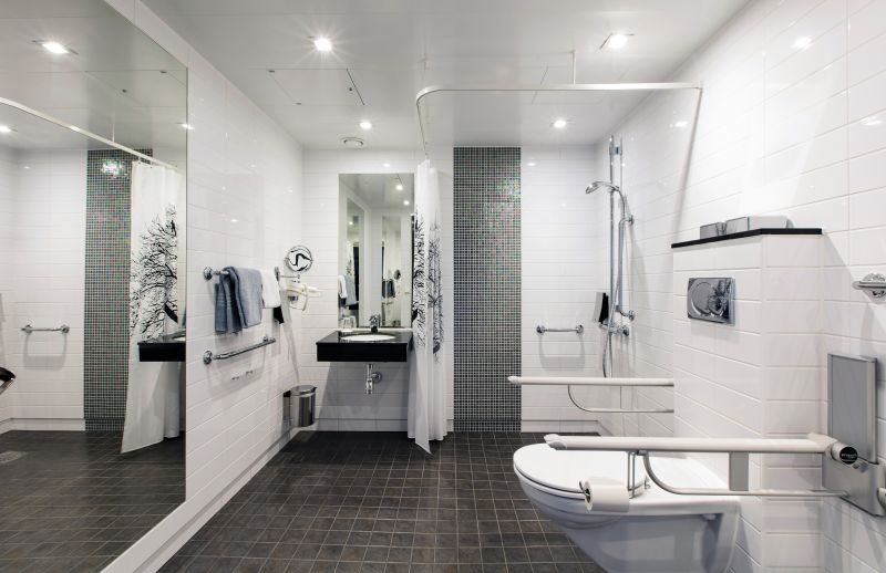 Smart Bathroom with Integrated Tech